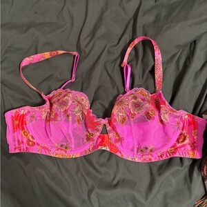 Savage X Fenty Vibrant Floral Lace Bra